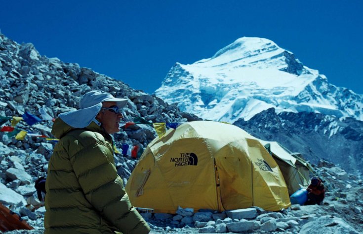 Cho Oyu, camp 2, 7200 m 