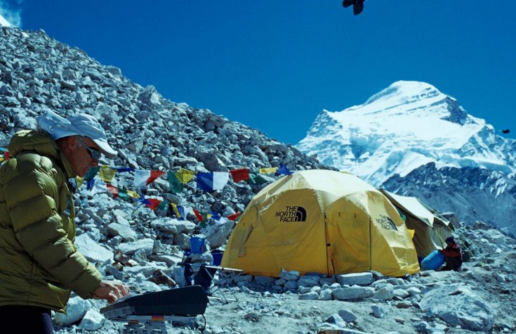 Cho Oyu, camp 2, 7200 m 