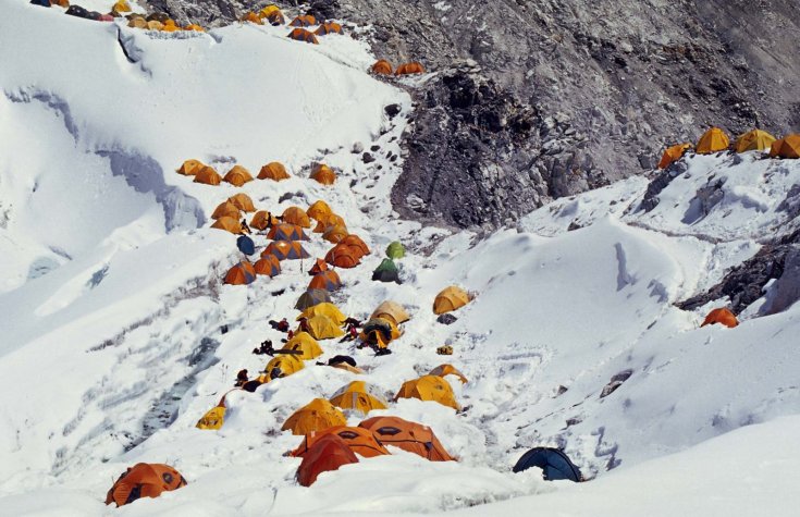 Cho Oyu, camp 2, 7200 m 